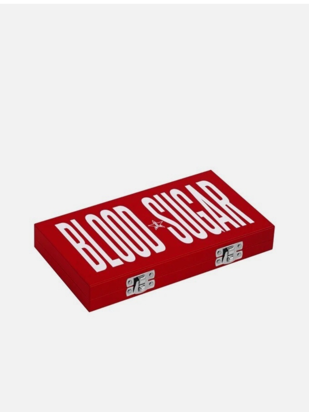Sold out Jeffree Star Red and White Graphic Makeup Palette Case - Picture 3 of 6